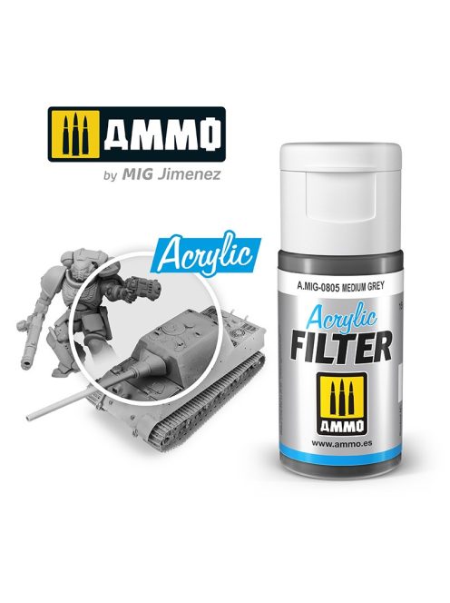 AMMO - Acrylic Filter Medium Grey