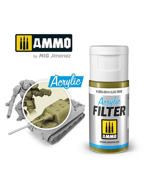 AMMO - Acrylic Filter Olive Drab