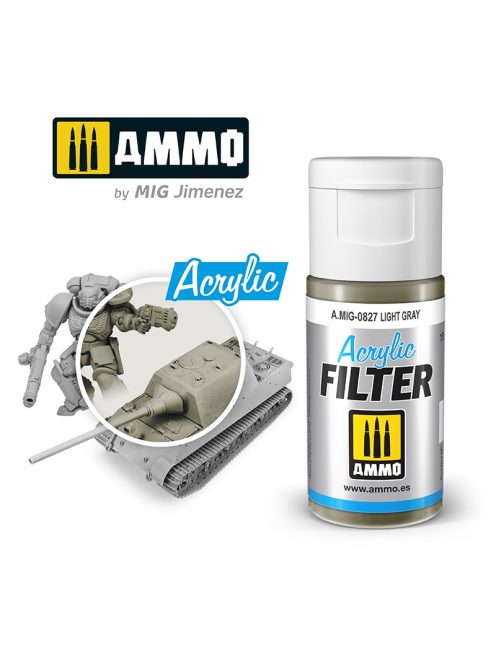 AMMO - Acrylic Filter Light Gray