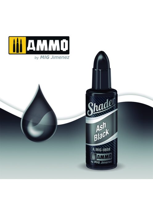 AMMO - Shader Ash Black 