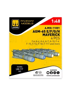 AMMO by MIG Jimenez - AGM-65 E/F/G/H Maverick (4 pcs)