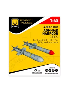 AMMO by MIG Jimenez - AGM-84D Harpoon (2 pcs)