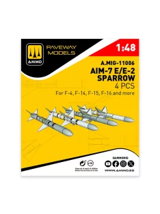 AMMO by MIG Jimenez - AIM-7E/E2 Sparrow (4 pcs)