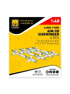 AMMO by MIG Jimenez - AIM-9B Sidewinder (4 pcs)