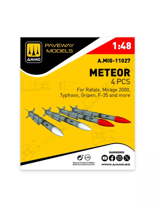 AMMO by MIG Jimenez - Meteor (4 pcs)