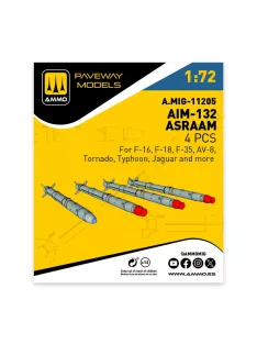 AMMO by MIG Jimenez - AIM-132 ASRAAM (4 pcs)
