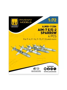 AMMO by MIG Jimenez - AIM-7E/E2 Sparrow (4 pcs)