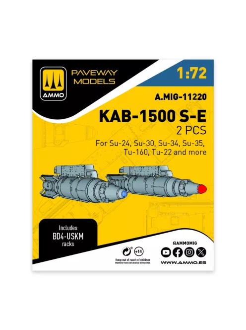 AMMO by MIG Jimenez - KAB-1500 S-E (2 pcs)