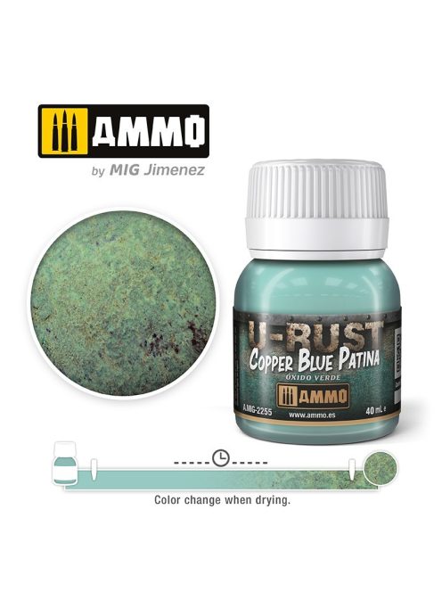 AMMO - U-Rust Copper Blue Patina (40Ml)