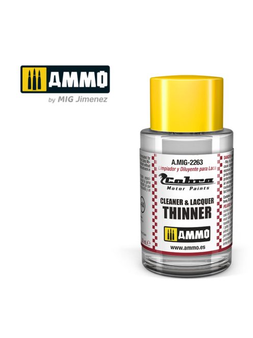 AMMO - COBRA MOTOR Cleaner & Thinner Lacquer