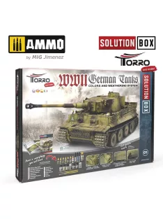 AMMO by MIG Jimenez - WWII German Tanks SOLUTION BOOK