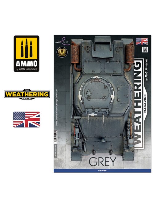 AMMO by MIG Jimenez - THE WEATHERING MAGAZINE 35 - Grey (English)