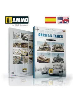   AMMO by MIG Jimenez - How to Paint Winter WWII German Tanks (EN/ES)