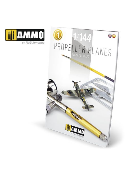 AMMO by MIG Jimenez - Propeller Planes 1/144 Vol. 1 ENGLISH, SPANISH 