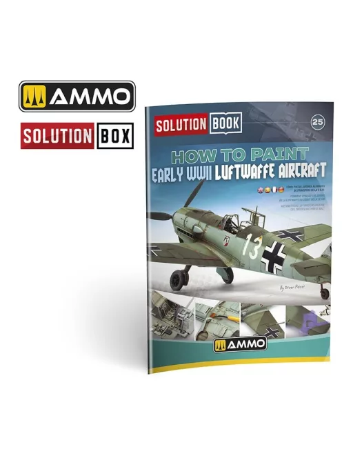 AMMO by MIG Jimenez - How to Paint Early WWII Luftwaffe SOLUTION BOOK