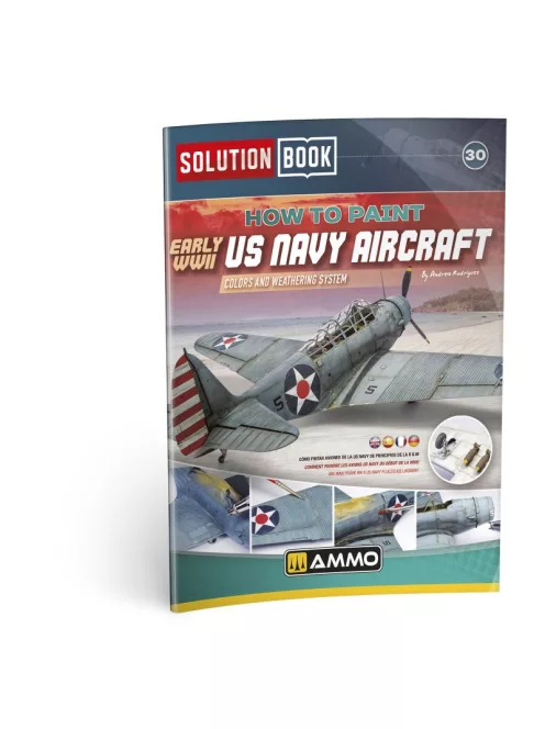 AMMO by MIG Jimenez - How to Paint Ely.WWII US Navy Aircr. SOLUTION BOOK