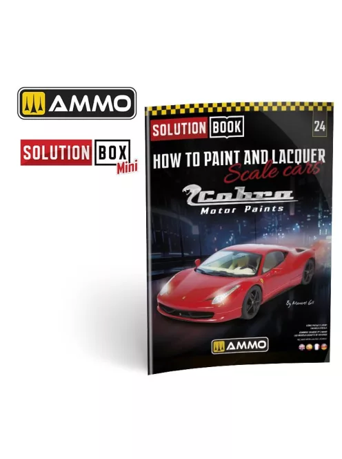 AMMO by MIG Jimenez - How to Paint and Lacquer Scale Cars SOLUTION BOOK