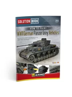   AMMO by MIG Jimenez - WWII German Panzer Grey SOLUTION BOOK MINI 33
