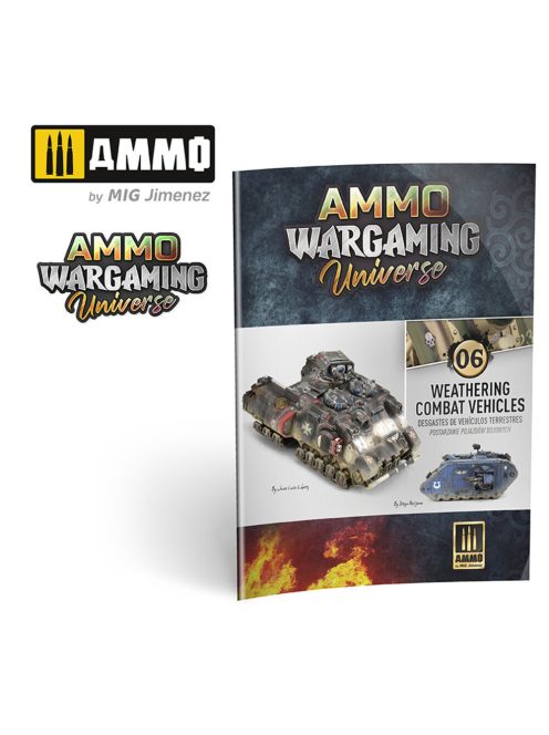 AMMO - AMMO WARGAMING UNIVERSE Book 06 - Weathering Combat Vehicles (English, Castellano, Polski)