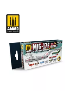   AMMO by MIG Jimenez - MIG-17F Fresco C U.S.S.R-East Germany Set