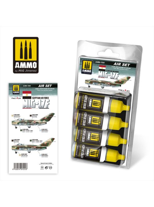 AMMO - MIG-17F Egyptian Air Force Set