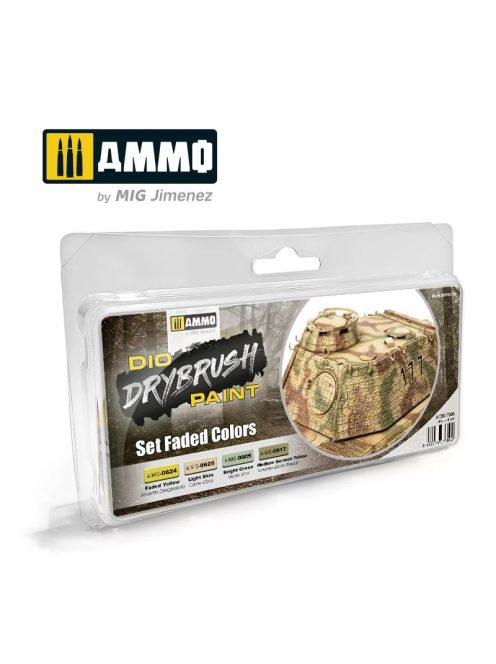 Ammo - Drybrush Set Faded Colors Set