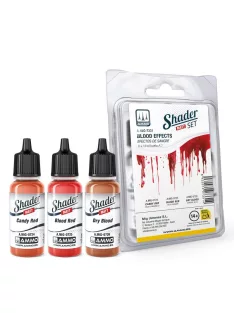 AMMO by MIG Jimenez - Matt SHADER Set Blood Effects