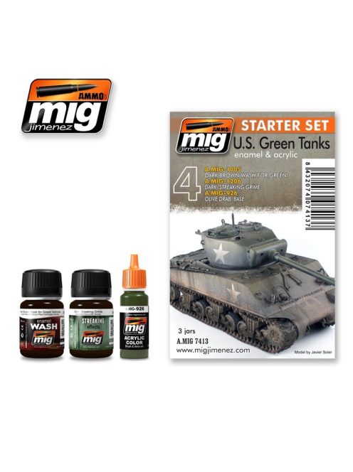 AMMO - Us Green Tanks Starter Set