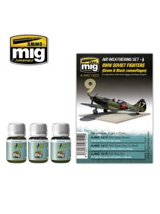 AMMO - Wwii Soviet Fighters (Green & Black Camouflages)