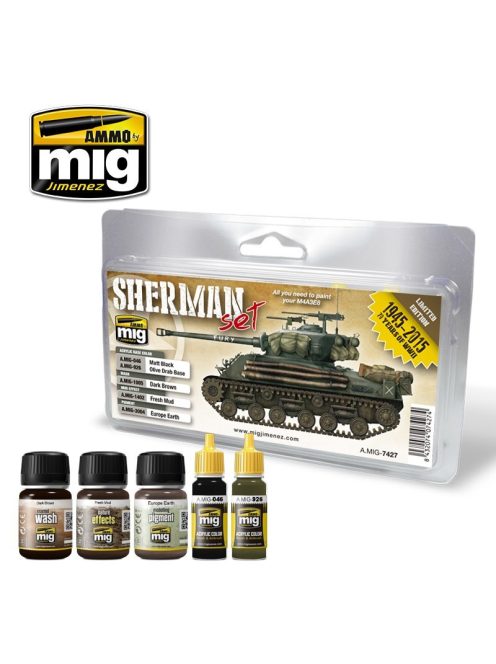 AMMO - "Fury" Sherman Set