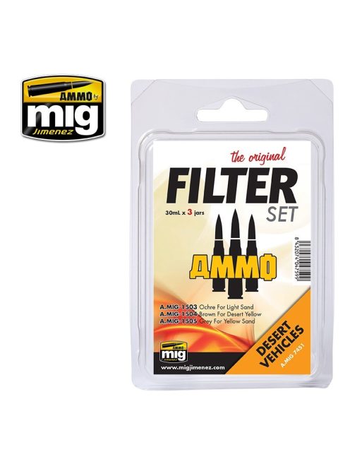 AMMO - Filter Set Desert Vehicles