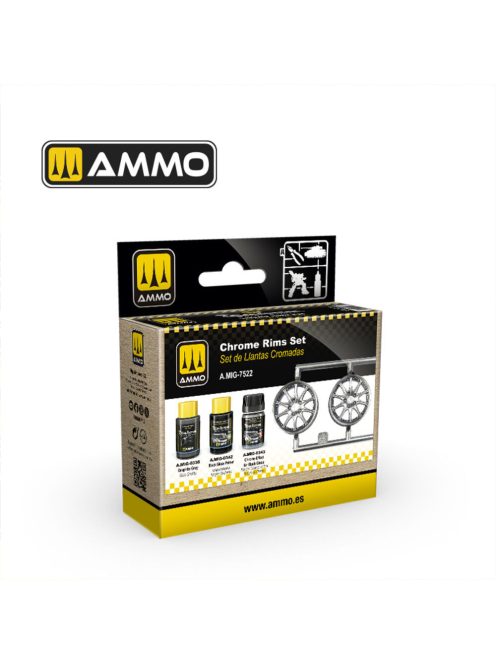 AMMO - Cobra Motor Chrome Rims Set