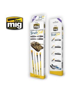 AMMO - Streaking And Vertical Surfaces Brush Set
