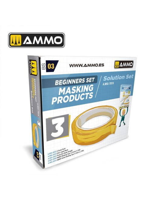 AMMO by MIG Jimenez - Beginners Set - Masking Products