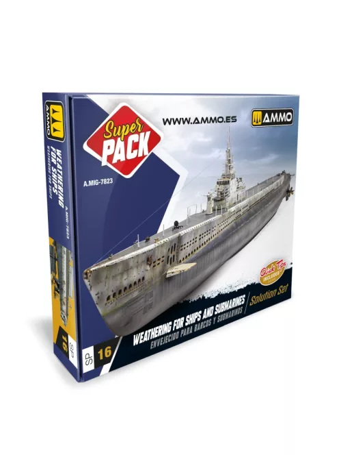AMMO by MIG Jimenez - SUPER PACK Weathering for Ships and Submarines