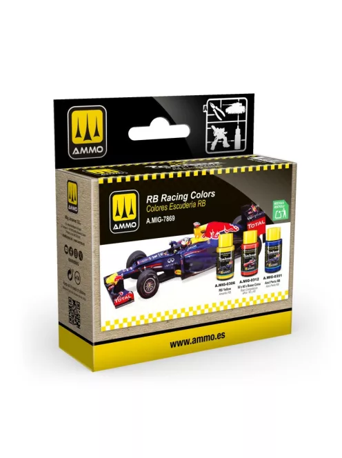AMMO by MIG Jimenez - Cobra Motor RB Racing Colors Set