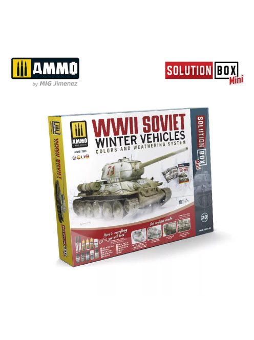 Ammo - Solution Box  Mini #20 – Wwii Soviet Winter Vehicles