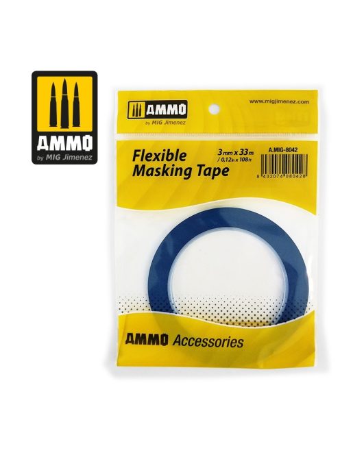 AMMO - Flexible Masking Tape (3Mm X 33M)