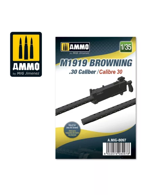 AMMO by MIG Jimenez - M1919 Browning. 30 cal