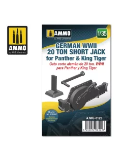   AMMO by MIG Jimenez - German WWII 20ton Short Jack for Panther + Tiger 2