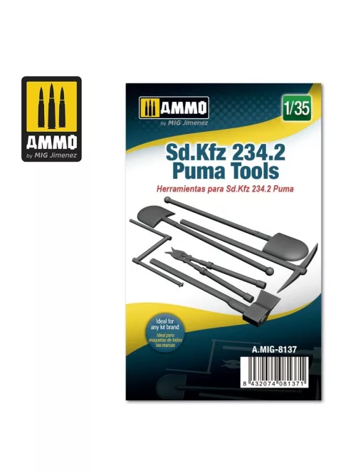 AMMO by MIG Jimenez - Sd.Kfz 234/2 Puma Tools