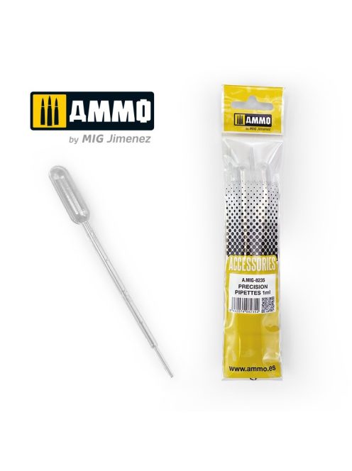 AMMO - Small Pipettes 1Ml (0.03 Oz) – 4 Pcs.