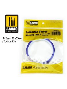 AMMO - Softouch Velvet Masking Tape #3 (10Mm X 25M)