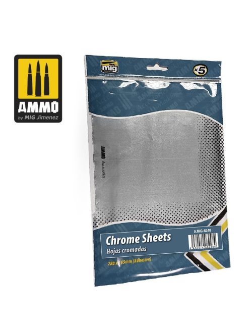 AMMO - Chrome Sheets 280X195 Mm  