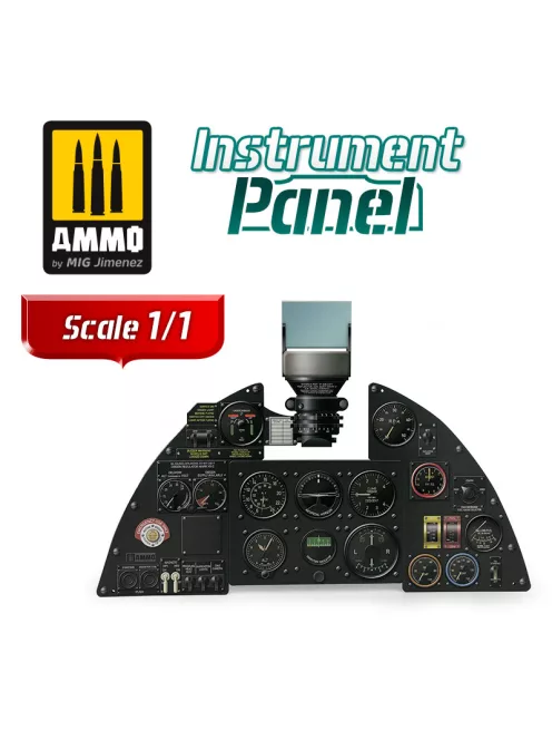 AMMO by MIG Jimenez - Hawker Hurricane Mk. I - Instrument Panel  1/1