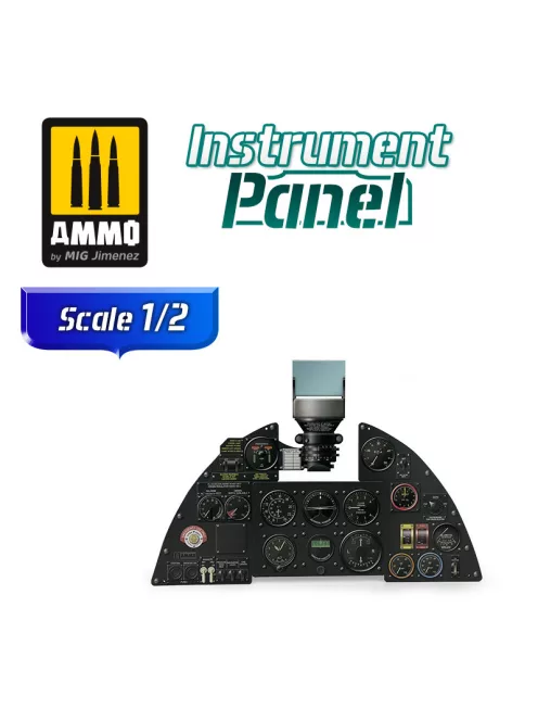 AMMO by MIG Jimenez - Hawker Hurricane Mk. I - Instrument Panel  1/2