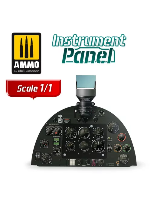 AMMO by MIG Jimenez - Supermarine Spitfire Mk.V - Instrument Panel  1/1