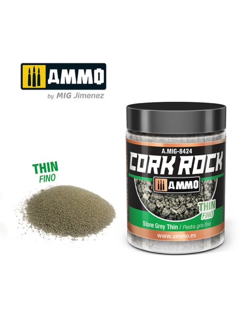 AMMO - CREATE CORK Stone Grey Thin (Jar 100mL)