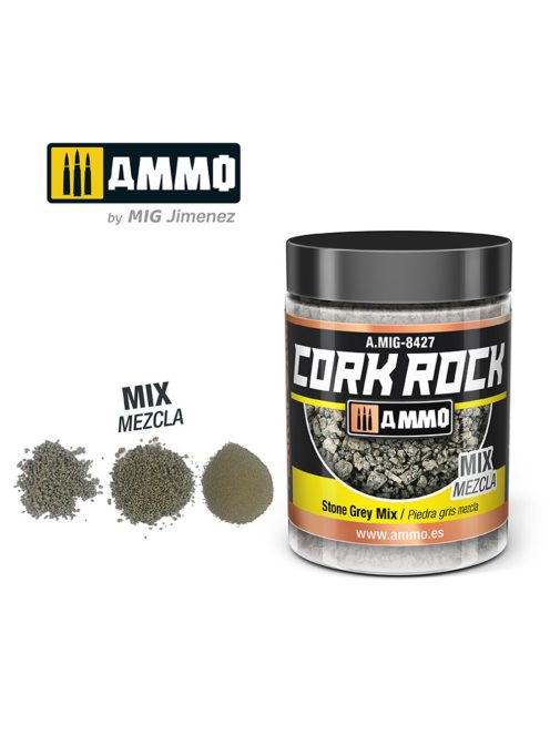 AMMO - CREATE CORK Stone Grey Mix (Jar 100mL)