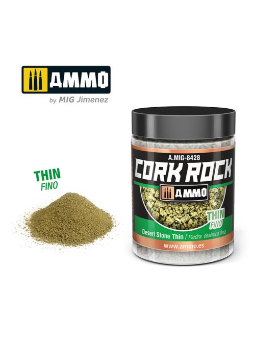 AMMO - CREATE CORK Desert Stone Thin (Jar 100mL)